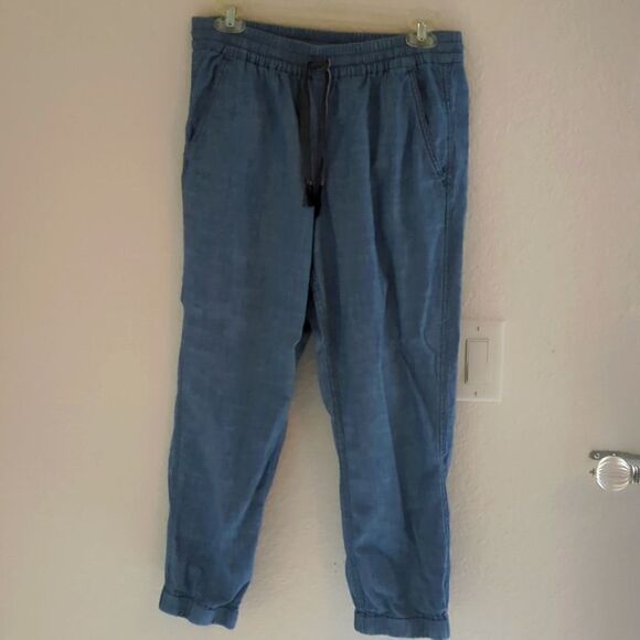 J. Crew Point Sur Seaside Chambray Jogger Pants - Picture 3 of 12